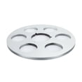thumbnail image 1 of 1/4 10.5 Inch Empty Tape Reel, Universal 6 Hole Aluminum Alloy Opening Machine Replacement Part, Empty Take Up Reel to Reel Small Hub, High Output Low Noise, 1 of 7