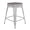 White/Gray, variant on Flash Furniture Kai Commercial Grade 24" High Backless Red Metal Indoor-Outdoor Counter Height Stool with Red Poly Resin Wood Seat