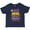 Navy Blue, variant on Inktastic Little Miss Mardi Gras with Crown and Dots Girls Toddler T-Shirt