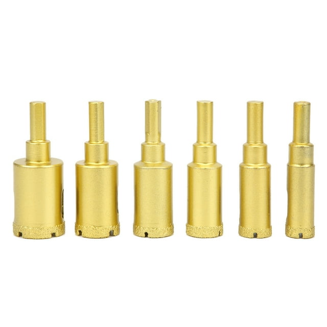 Ouvre-trous, 6pcs Trou de Diamant Percer Trou de Diamant Bit de Trou de Marbre Fonctionnalité Intelligente