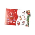 thumbnail image 2 of Clearance! Assorted Christmas Greeting Cards With Envelopes Holiday Party Kids Friends, 2 of 4