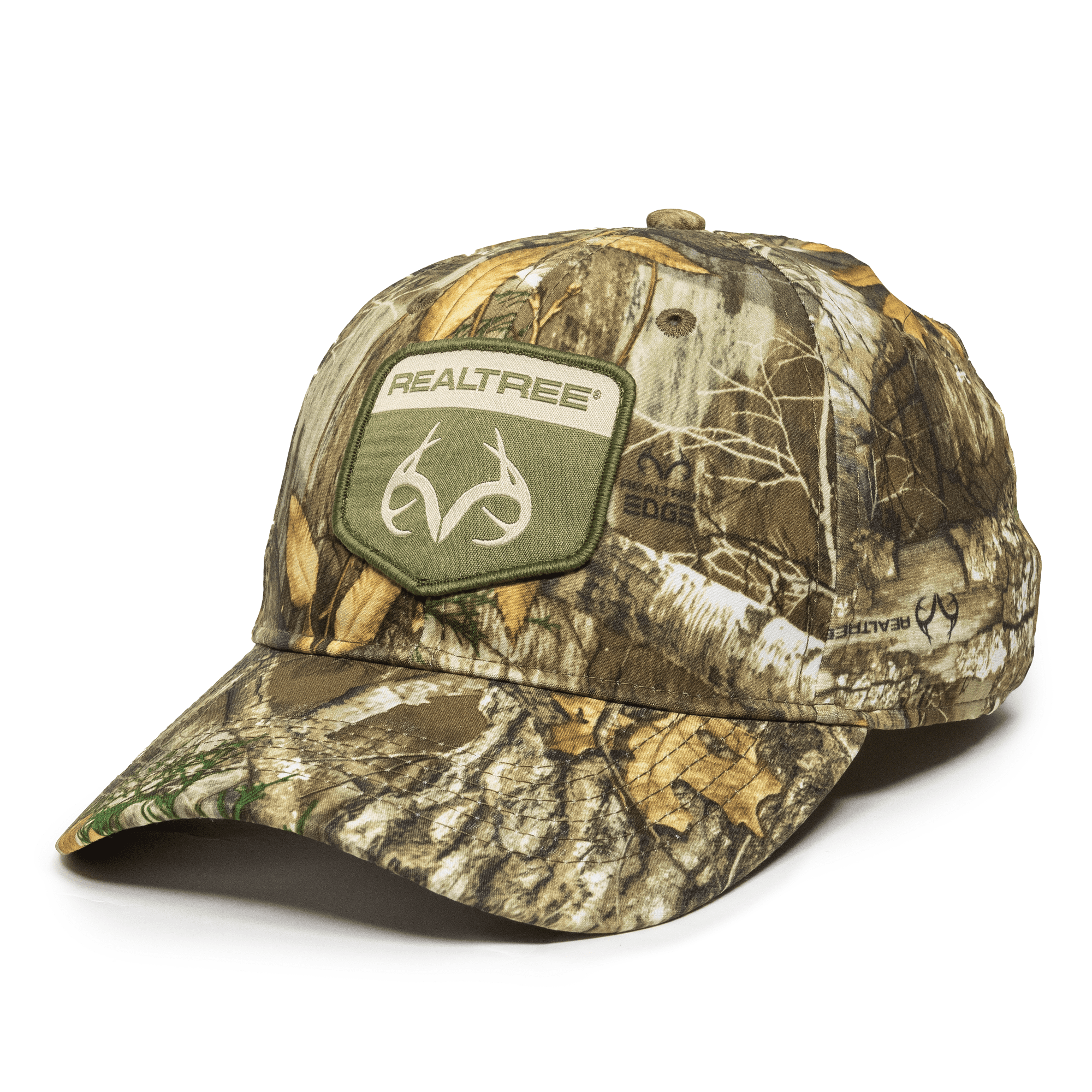 Realtree Hunting Structured Baseball Style Hat, Edge Camo, Large/Extra Large