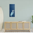 thumbnail image 2 of Stupell Industries Egret Sea Bird Standing Deep Blue Ocean Background Canvas Wall Art, 17 x 40, Design by Patti Mann, 2 of 5