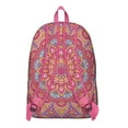 thumbnail image 3 of Exotic Cultural Mandala Backpack for Women, Tribal Geometric Boho Style School Daypack with Sacred Meditation Theme, 3 of 5