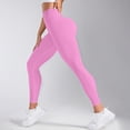 thumbnail image 5 of 3D Anti Cellulite Leggings Scrunch Butt Compression Legging Push Up Yoga Pants Workout Yoga Pants Resistance Band Leggings Breathable Booty Butt Lifting Leggings 3D Gym Leggings for Women Pink S, 5 of 7