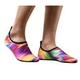 thumbnail image 3 of 2026 ! 50% Off Clear! asdoklhq Sneakers for Women Couples Summer Outdoor Water Aqua Socks Beach Swim Surf Yoga Exercise Shoes Multicolor 46-47, 3 of 9