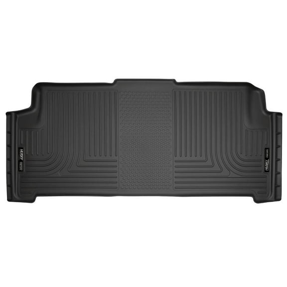 Husky Liners 19081 Weatherbeater Floor Mat Fits 2008-2020 Town/Country/Grand Caravan w/ Stow-N-Go Seats 2nd Row Liner 1pc Black
