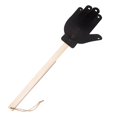 thumbnail image 1 of Fly Swatter with Stainless Steel Rivets Heavy Duty Faux Leather Fly Swatter with Wood Handle Efficient Catcher Comfortable Grip Palm Shape Insects, 1 of 8