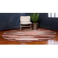 thumbnail image 3 of Rugs.com Equinox Collection Rug – 3' 3 Round Multi Low Rug Perfect For Kitchens, Dining Rooms, 3 of 9