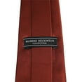 thumbnail image 5 of Solid Cinnamon Traditional Men's Necktie, 5 of 5