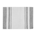thumbnail image 5 of Madison Park Spa Cotton Reversible Bath Rug 24x72", Grey, 5 of 5