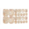 thumbnail image 1 of PVCS Waterproof Cute Toe Nail Stickers Summer Fashion Manicure Foot Stickers, 1 of 1
