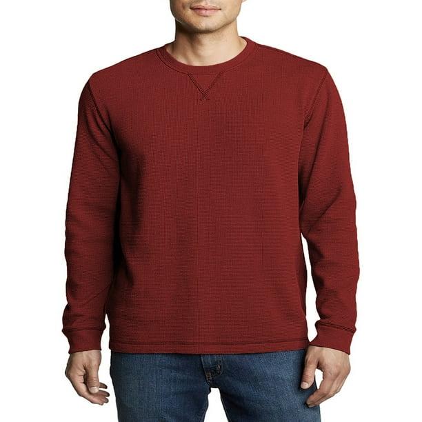 Alpine Lakes Men's Long Sleeve Performance Thermal Crew Neck Shirt