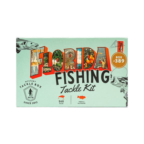 Mystery Tackle Box Florida Elite Fresh & Saltwater Fishing Tackle Kit