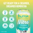 thumbnail image 3 of Humm Nitro Kombucha Piña Colada, 12 fl oz (Pack of 12), 3 of 5