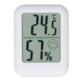 thumbnail image 2 of Electronic Temperature Humidity Meter, Digital Display Fashionable Appearance Temperature Humidity Gauge High Accuracy Clear Reading  For School For Bedroom, 2 of 8