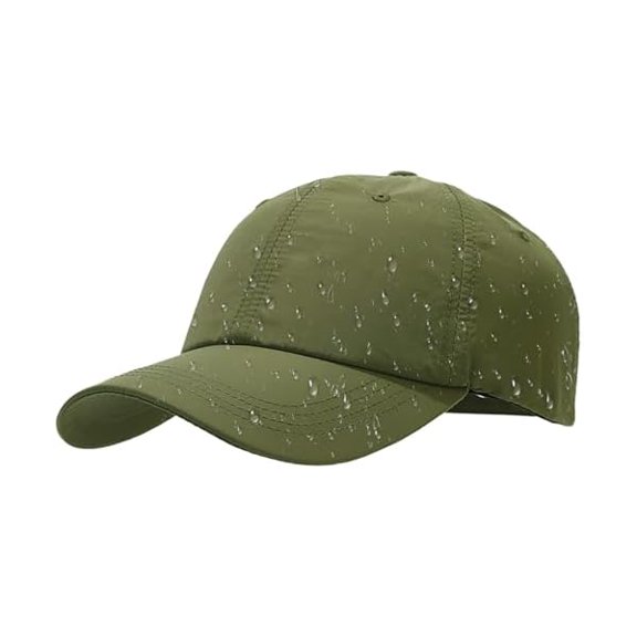 Eryueer Waterproof Baseball Cap for Men Women Breathable UPF50  Sport Outdoor Caps Quick Dry Adjustable Rain Hat