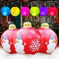 thumbnail image 1 of WRXMIJNHGSA Desktop Ornament Under $15 Christmas Decorations 24 Inch Christmas Inflatable Balloon In Battery Remote RGB Color, 1 of 9