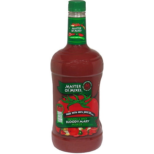 Master Of Mixes Bloody Mary Classic Savory Sensation Cocktail Mix, 59.2 oz, 6 ct (Pack of... by Generic