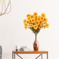 thumbnail image 4 of Artifcial Fall Flowers for Indoor and Outdoor Decoration,13.78x7.87 Inches UV Protected No Fade Fake Flowers,Realistic Autumn Artificial Flowers for Porch Display Patio Garden Decor, 4 of 5