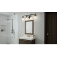 thumbnail image 6 of Transitional Bath Vanity 8.75 Inches High-Matte Black Finish Quoizel Lighting Emr8604mbk, 6 of 8