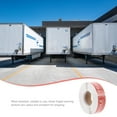 thumbnail image 6 of FRCOLOR  2 Rolls Warning Shipping Stickers Fragile for Packing Sign Stand Poster Red, 6 of 8