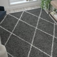thumbnail image 3 of Flash Furniture Rectangular Modern Charcoal Area Rug, 8' x 10', 3 of 7