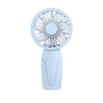 thumbnail image 1 of Langgg ABS Cute Handheld Small Fan With Long Endurance Battery For Compact And Convenient To Carry Mini Fan blue, 1 of 6