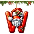 thumbnail image 1 of 26 adornos navideños con letras del alfabeto | Decoraciones personalizadas con letras para colgar en el árbol de Navidad, 1 of 1