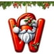 thumbnail image 1 of Adornos Navideños con Letras Del Alfabeto (26 Piezas) | Colgantes de Letras Acrílicas Personalizados con Gorros de Papá Noel | Decoraciones Navideñas Duraderas para El Hogar, La Oficina, La Escuela,, 1 of 1