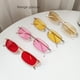 thumbnail image 2 of Gafas de sol con montura metálica y personalidad, estilo retro, de montura pequeña, rectangulares y redondas, gafas de sol para mujer, gafas para miopía modernas para hombre, 2 of 5