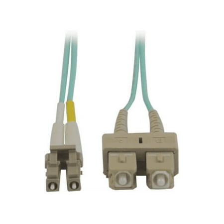 UPC: 0037332124838 | Tripp Lite Aqua Duplex Fiber Patch Cable