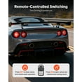 thumbnail image 3 of VEVOR Electric Exhaust Cutout, 2.5 Inch 2PCS Universal Stainless Steel Exhaust Valve Kit with One Controller Remote Kit, Cut Out Valve, Y Pipe, Remote Control, Fits Trucks, Sedans, Sports Cars, SUVs, 3 of 9