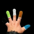 thumbnail image 2 of CIMAXIC 10Ud Finger Sleeves Para Juegos Accesorio Antisudor Antideslizante Multicolor, 2 of 8