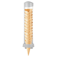 thumbnail image 1 of Ice Cream Cone Dispenser Waffle Cone Holder Plastic Waffle Cone Storage Tube with Magnetic Plate Adhesive Plate, 1 of 6