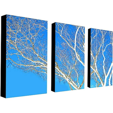 Trademark Art "Spring Tree" Canvas Art by Kathier McCurdy, 3-Piece Set