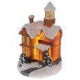 thumbnail image 3 of ColoMX Adorno luminoso para casa de Navidad, decoración navideña de resina para el hogar, adorno para Festival, 1 ud., 3 of 7