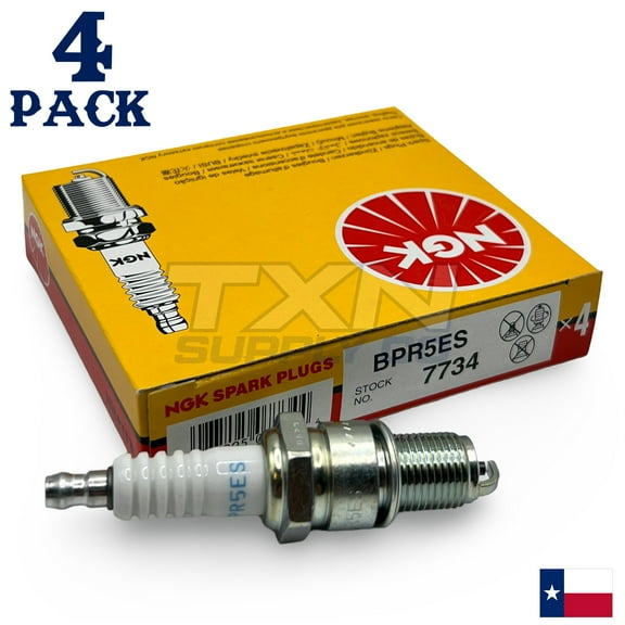 NGK 7734 Spark Plugs BPR5ES - 4 Pack
