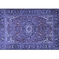 thumbnail image 1 of Ahgly Company Indoor Rectangle Persian Blue Traditional Area Rugs, 7' x 9', 1 of 4
