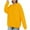 1Yellow247, variant on XAOFW Women'S Hoodies Sweatshirts Twill Loose Design Customizable Printing Long Sleeve Hooded Solid Color Soft Comfort Casual Daily Wear Tops