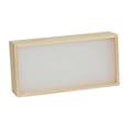 thumbnail image 1 of simhoa Wooden Shadow Box Frame with Light Deep Showcase for Photos Keepsakes Awards 26cmx6cmx13cm, 1 of 8