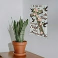 thumbnail image 7 of I CAN DO ALL THINGS THROUGH CHRIST WHO STRENGTHENS ME Retro Metal Sign, Novelty Sign Home, 7 of 7