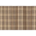 thumbnail image 2 of VHC Brands Farmhouse Window Curtains-Sawyer Mill Tan Panel Pair, One Size, Charcoal Black, 2 of 7