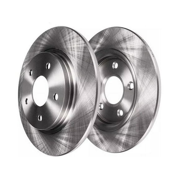 Rear Brake Rotor Set - Compatible with 2018 - 2023 Toyota Camry 2019 2020 2021 2022