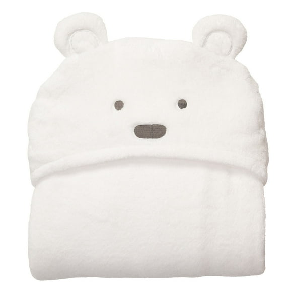 Riforla Soft Baby Hooded Towel with Unique Design Baby Towels for Infant and Toddler Suitable As Baby Gifts Towel White