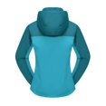 thumbnail image 6 of Little Donkey Andy Women's Waterproof Rain Jacket Lightweight Outdoor Windbreaker Rain Coat Shell for Hiking,Travel Deep Blue/Aqua XXL, 6 of 7