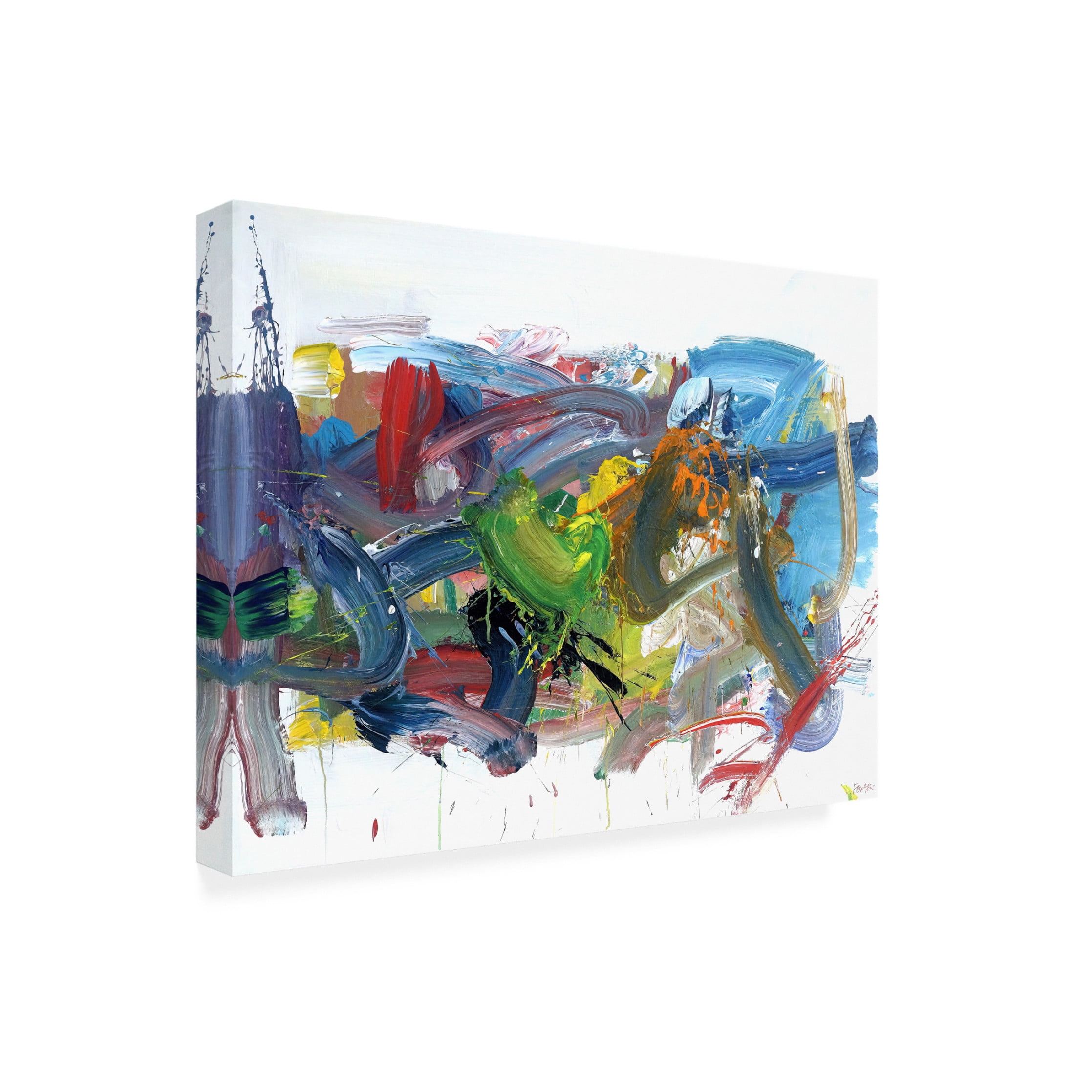 Canvas Wall Art - Fong Fai 'Harmony Of Nature' Wall Art for Living Room, Bedroom, or Office Décor by Trademark Fine Art - 32 x 24 Inches