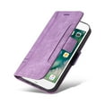 thumbnail image 5 of K-Lion Wallet Case for iPhone 7 Plus/iPhone 8 Plus,Shockproof Magnetic Clasp Folio Flip Kickstand ID Credit Card Slots Holder PU Leather Wallet Phone Cover with Wrist Strap,Purple, 5 of 14