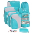 thumbnail image 1 of Set Packing Cubes OlarHike 8 para organizador de equipaje de viaje, 1 of 1