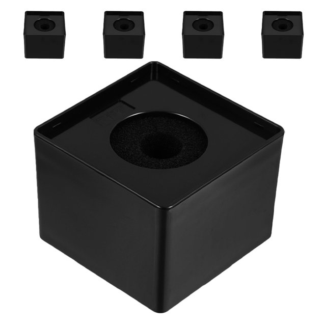 RUNROTOO 5Ud Soportes De Micrófono De Negro Para Entrevistas Con Ligero Y Duradero